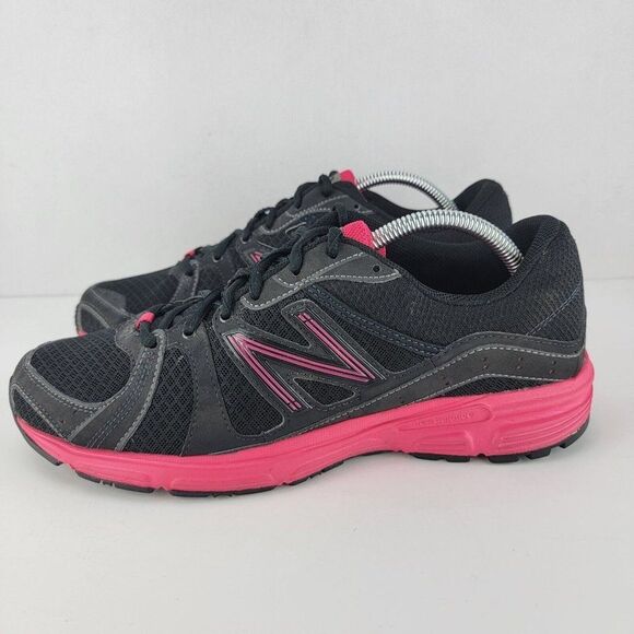 New Balance 490 V1 Womens Size 11 W490BV1 Black Pink Running Shoes - Picture 1 of 8